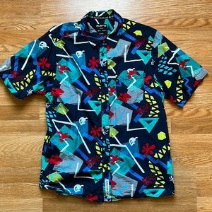 KAVU short sleeve button down
